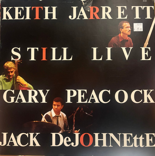 Keith Jarrett Trio - Still Live (1988 Germany, 2XLP, Cover has some damage along top, EX/G+)