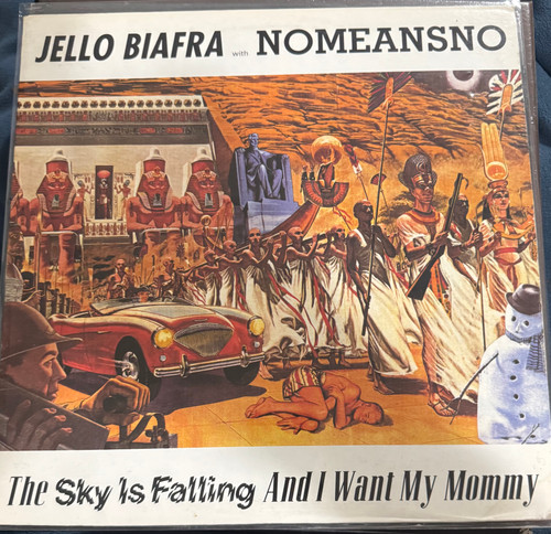 Jello Biafra with Nomeansno (1991 EX/VG+ with Insert)