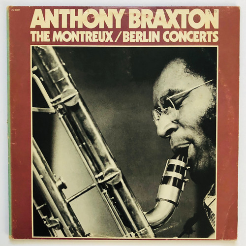 Anthony Braxton – The Montreux / Berlin Concerts (EX / VG 2 LPs)