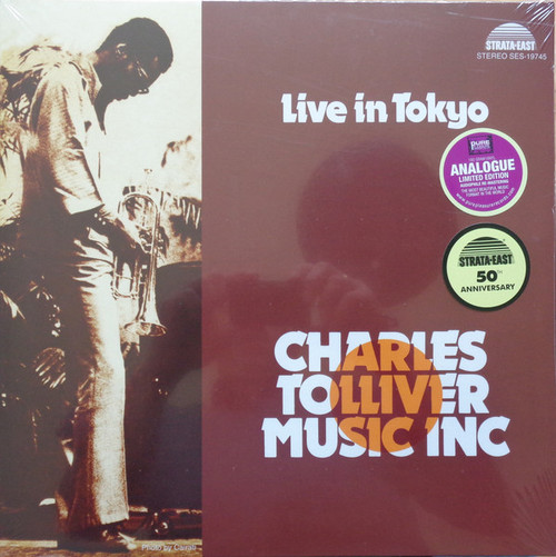 Charles Tolliver / Music Inc – Live In Tokyo (LP NEW SEALED Europe 2022 remastered 180 gm vinyl reissue in gatefold jacket from Strata-East and Pure Pleasure Records)
