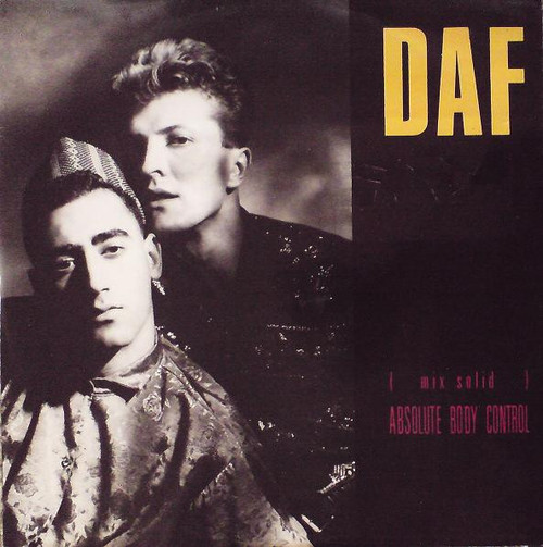 DAF – Absolute Body Control (Mix Solid) (2 track 12 inch EP used UK 1985 VG+/VG+)