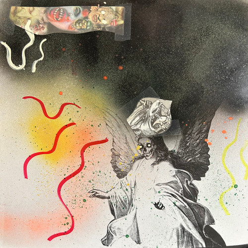 Wolf Eyes / The Skull Defekts - Yes, I Am Your Angel (2006, Sweden, white vinyl, NM/NM)