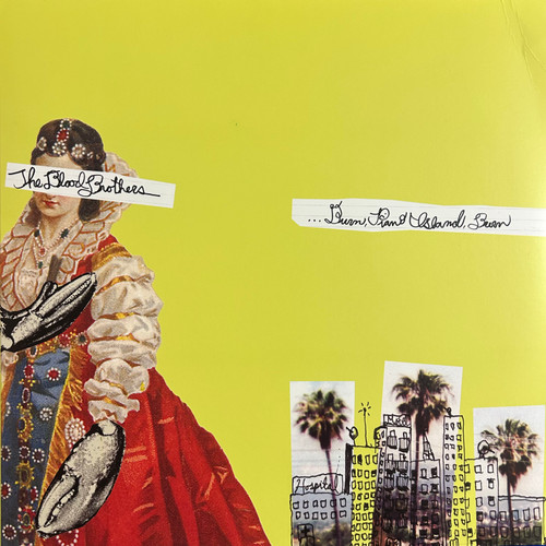 The Blood Brothers - ...Burn, Piano Island, Burn (2003, colour vinyl, NM/VG+)