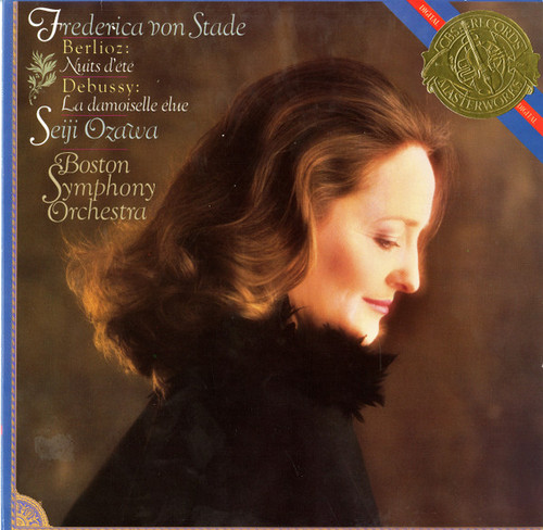 Frederica von Stade, Seiji Ozawa, Boston Symphony Orchestra - Berlioz / Debussy – Nuits D'été / La Damoiselle Élue (LP used Europe 1984 VG+/VG+)