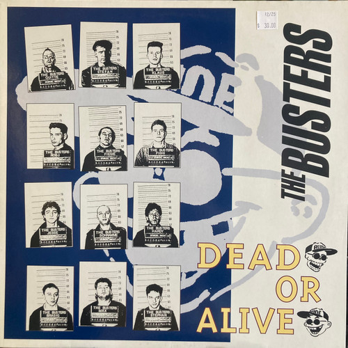 The Busters - Dead Or Alive (1991 Germany, EX/EX)