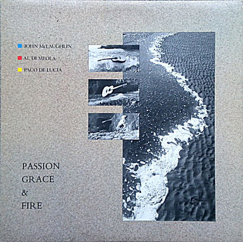 John McLaughlin, Al Di Meola, Paco De Lucía – Passion, Grace & Fire (LP USED CANADA 1983 VG+/VG+)