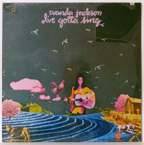 Wanda Jackson – I've Gotta Sing (LP used Canada 1971 VG-/VG+)