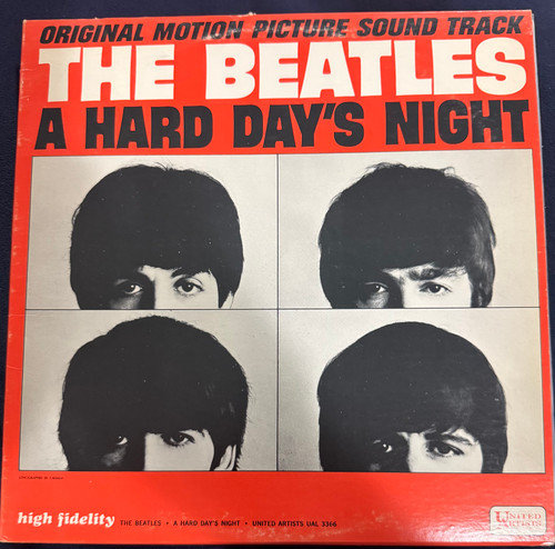 The Beatles - A Hard Days Night (1964 UK 7” in Parlophone Sleeve
