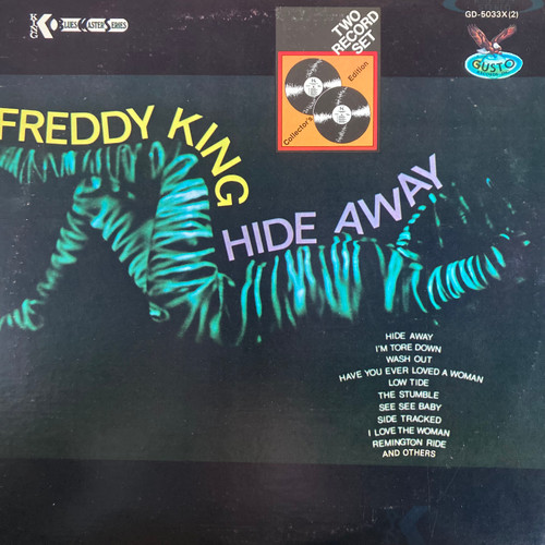 Freddy King - Hide Away (1976 US, Compilation, 2xLP, EX/VG+)