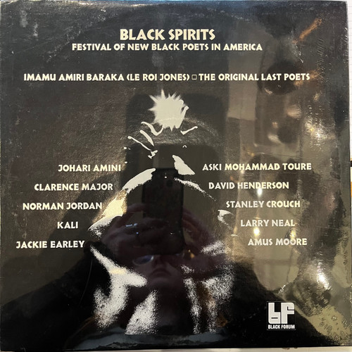 Various - Black Spirits: Festival of New Black Poets In America (1972 US Sealed)