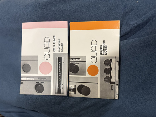Quad 33/303 Manuals and service manual 
