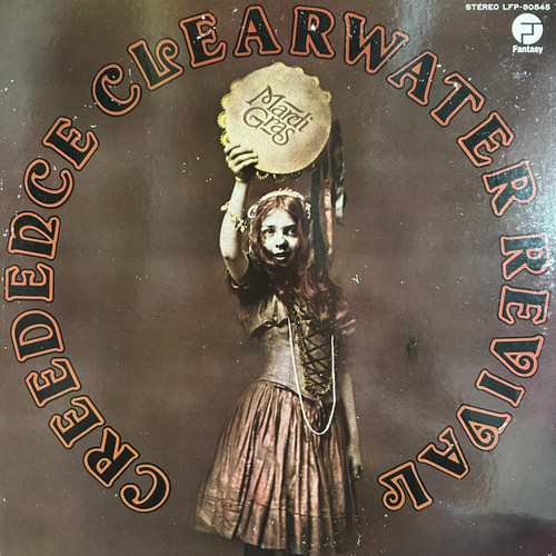 Creedence Clearwater Revival - Mardi Gras (1972, Japan, EX/VG)