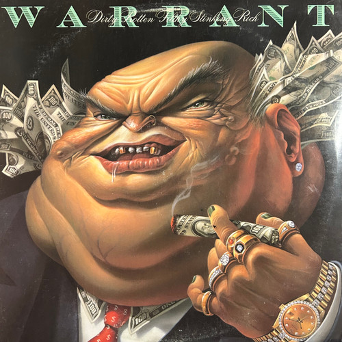 Warrant - Dirty Rotten Filthy Stinking Rich (1989, EX/VG+)