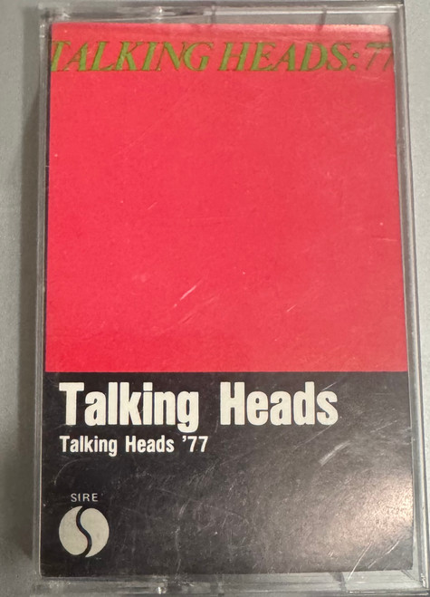 Talking Heads 77 (Cassette EX/VG)