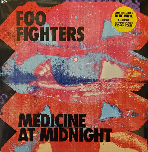 Foo Fighters – Medicine At Midnight (LP NEW SEALED US 2021 limited edition blue vinyl)