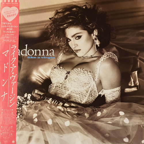 Madonna – Like A Virgin (NM-/EX+) (Japan, 1984) - With obi and inserts