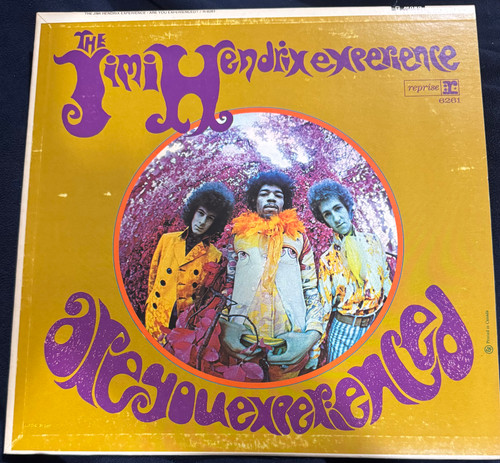 JIMI HENDRIX - Are You Experienced MONO TRI COLOR Reprise Label Vinyl LP CANADA VG/VG Play Graded