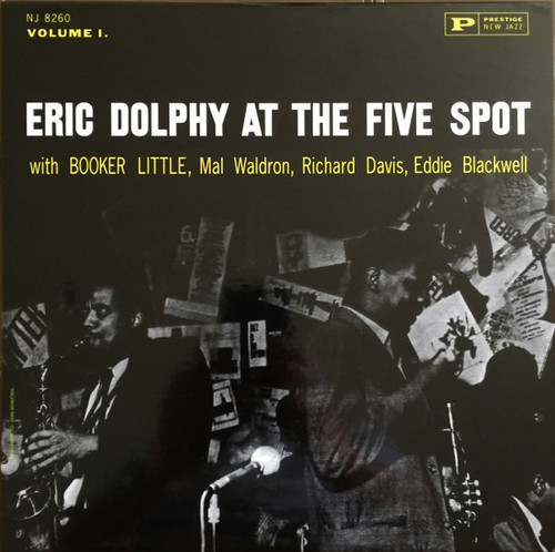 Eric Dolphy – At The Five Spot Volume 1. (LP used US 2023 limited edition 180 gm vinyl reissue from Analogue Productions and Prestige Records NM-/NM-)