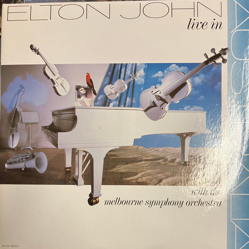 Elton John - Live In Australia (With The Melbourne Symphony Orchestra) (VG+/VG+) (1987, CAN, 2xLP)