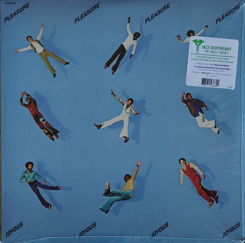 Pleasure – Joyous (LP used US 2023 reissue on 180 gm vinyl from Fantasy Records in open shrink w/hype sticker NM-/NM-)