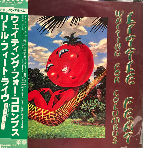 Little Feat - Waiting For Columbus (EX+/EX+) (1980, Japan, 2xLP) - With obi & insert
