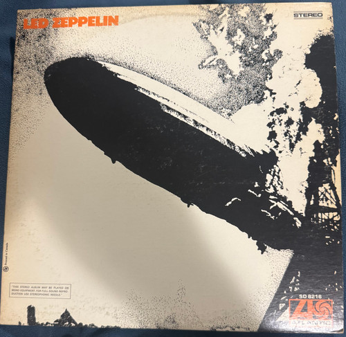 Led Zeppelin - 1969 Red Atlantic VG+/VG+ 