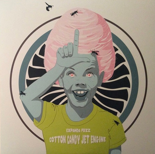 Expanda Fuzz — Cotton Candy Jet Engine (Canada 2018, Pink Transparent Vinyl, Numbered, NM-/NM-)