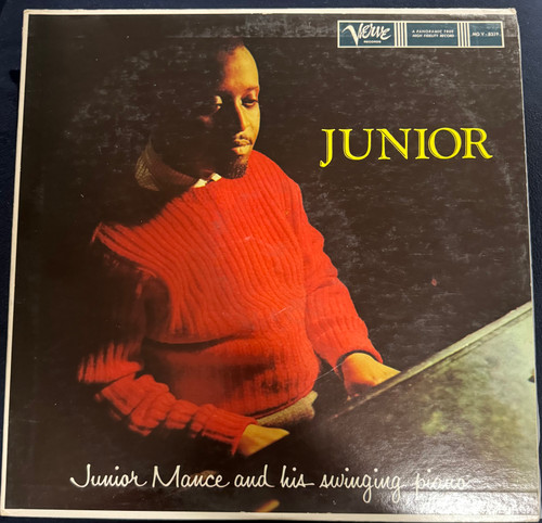 Junior Mance - Junior (1959 USA Verve EX/VG+)