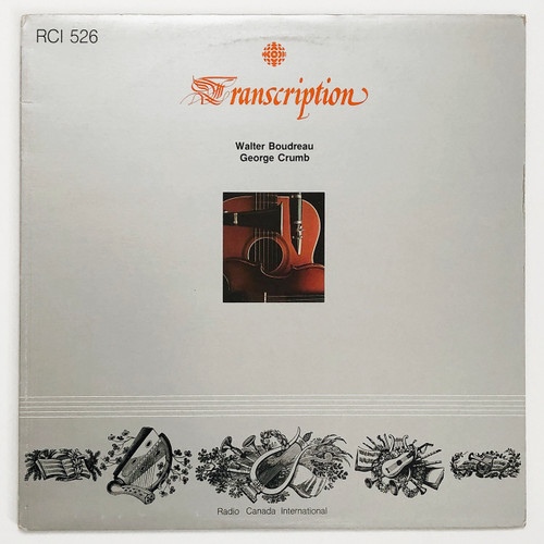 Walter Boudreau / George Crumb – Walter Boudreau / George Crumb (EX / EX)
