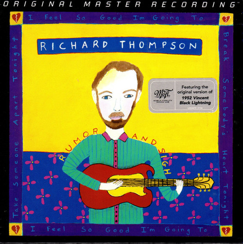 Richard Thompson – Rumor And Sigh (SACD, Hybrid/Stereo NEW SEALED US 2018 limited numbered remastered reissue from Mobile Fidelity)