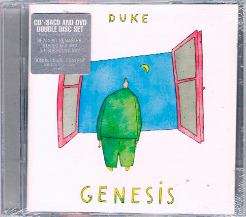 Genesis – Duke (SACD, Hybrid/Multichannel + DVD PAL used Europe 2007 remastered reissue NM-/VG+)