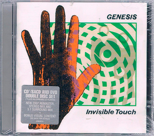 Genesis – Invisible Touch (SACD + PAL DVD, Multichannel hybrid used Europe 2007 remastered reissue NM-/VG+)