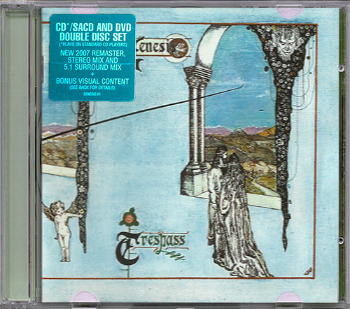 Genesis – Trespass (SACD + PAL DVD, Hybrid/Multichannel/Stereo used Europe 2007 remastered reissue NM-/VG+)