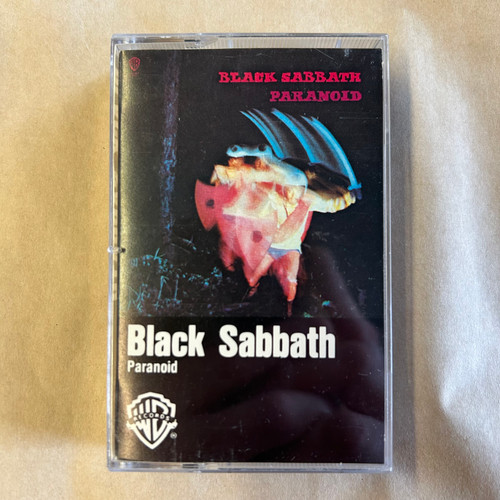 Black Sabbath - Paranoid CASSETTE (Canada reissue, NM/VG+)
