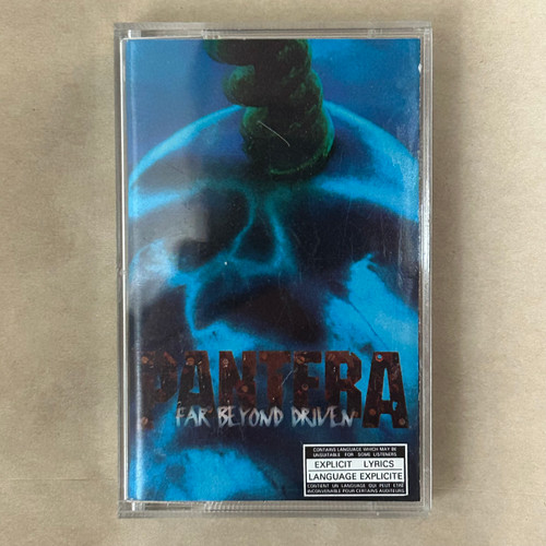 Pantera - Far Beyond Driven CASSETTE (1994, NM/NM)