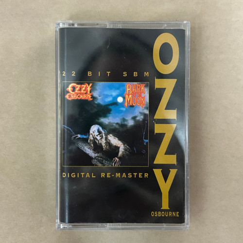Ozzy Osbourne - Bark At The Moon CASSETTE (1995, NM/NM)