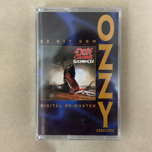 Ozzy Osbourne - Blizzard Of Ozz CASSETTE (1995, NM/NM)