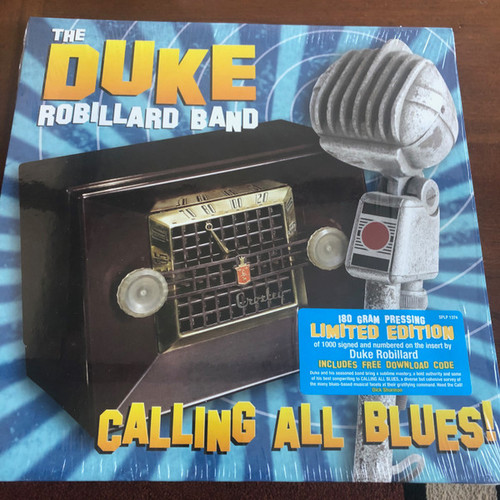The Duke Robillard Band – Calling All Blues (LP NEW SEALED US 2014 limited numbered 180 gm vinyl edition)