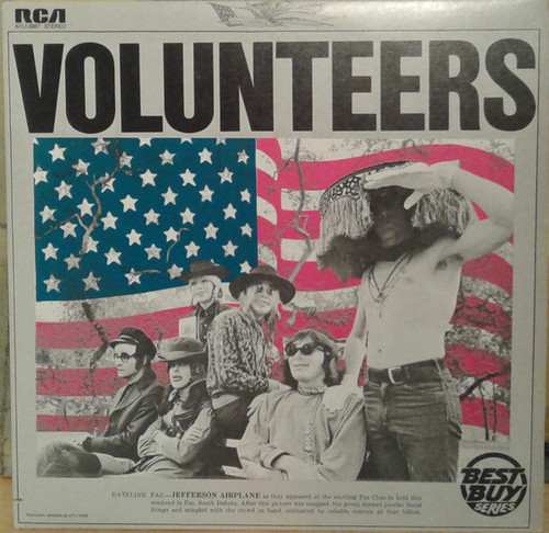 Jefferson Airplane – Volunteers (LP used Canada 1986 reissue VG+/VG+)