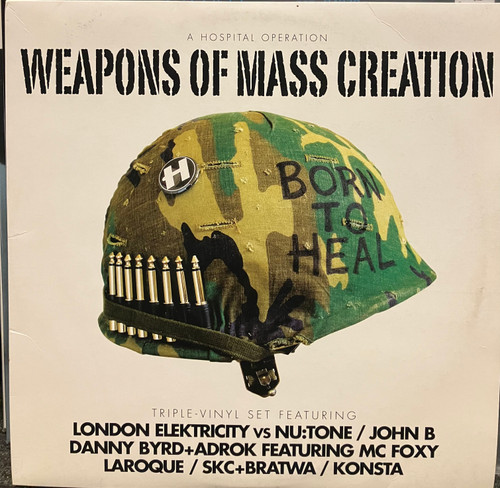 Various - Weapons Of Mass Creation (VG+/VG) (2004, UK, 3xLP)
