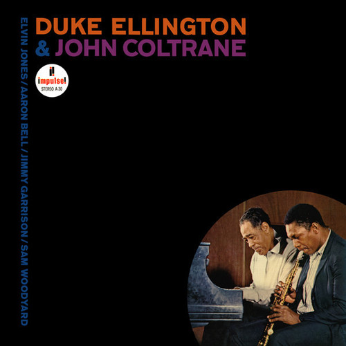 Duke Ellington & John Coltrane – Duke Ellington & John Coltrane   (LP used US 1974 reissue in gatefold VG+/VG+)