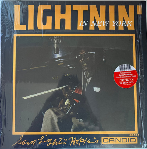 Sam Lightnin' Hopkins – Lightnin' In New York  (LP NEW SEALED US 2022 remastered 180 gm vinyl reissue)