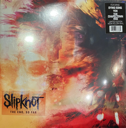 Slipknot — The End For Now… (SEALED) Limited Edition Neon Yellow Vinyl