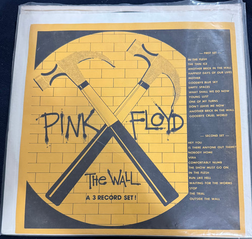 Pink Floyd - The Wall 3 Record Set EX/EX