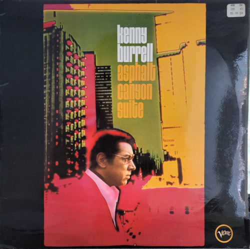 Kenny Burrell – Asphalt Canyon Suite (LP used UK 1970 on Verve Records NM-/VG+)