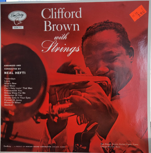 Clifford Brown – Clifford Brown With Strings (LP used Netherlands 1982 mono reissue NM-/VG+)