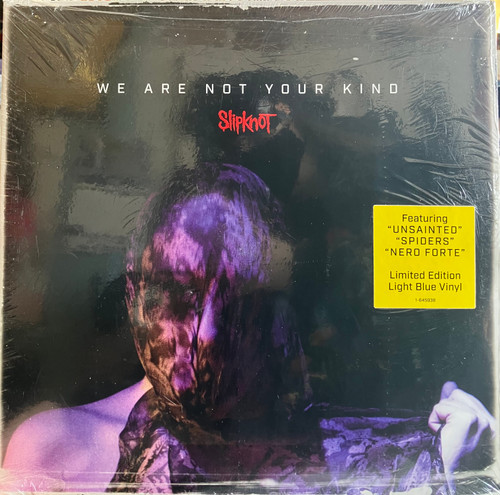 Slipknot - We Are Not Your Kind (SEALED) (2022, EU, 2xLP) - Light Blue Vinyl