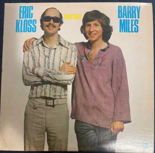 Eric Kloss  Barry Miles - Together (1976 USA EX/VG) 