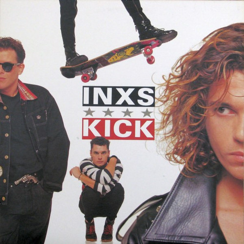 INXS  - Kicks (1987 EX/VG+ )
