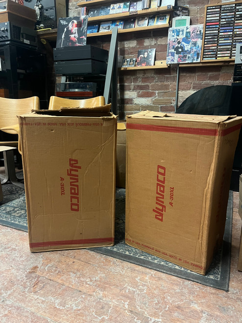 Dynaco A-30XL Speakers in Original Boxes